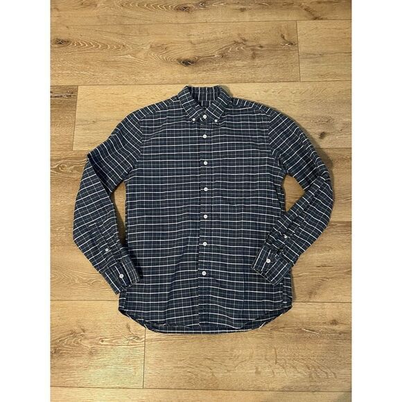 J.Crew Other - J. Crew Mens Green Checkered Longsleeve Button Size Medium Flex Oxford